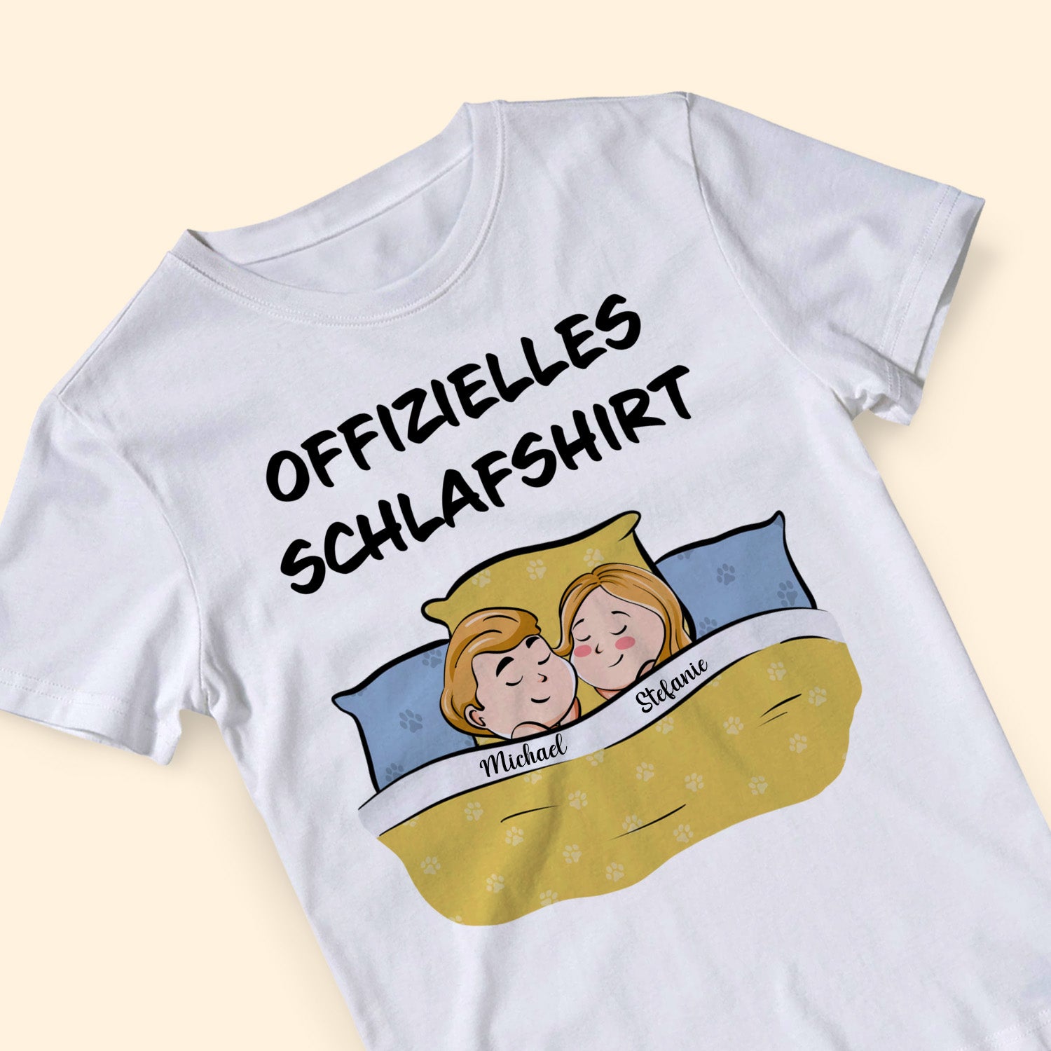 Schlafmützen - Personalisiertes T-Shirt