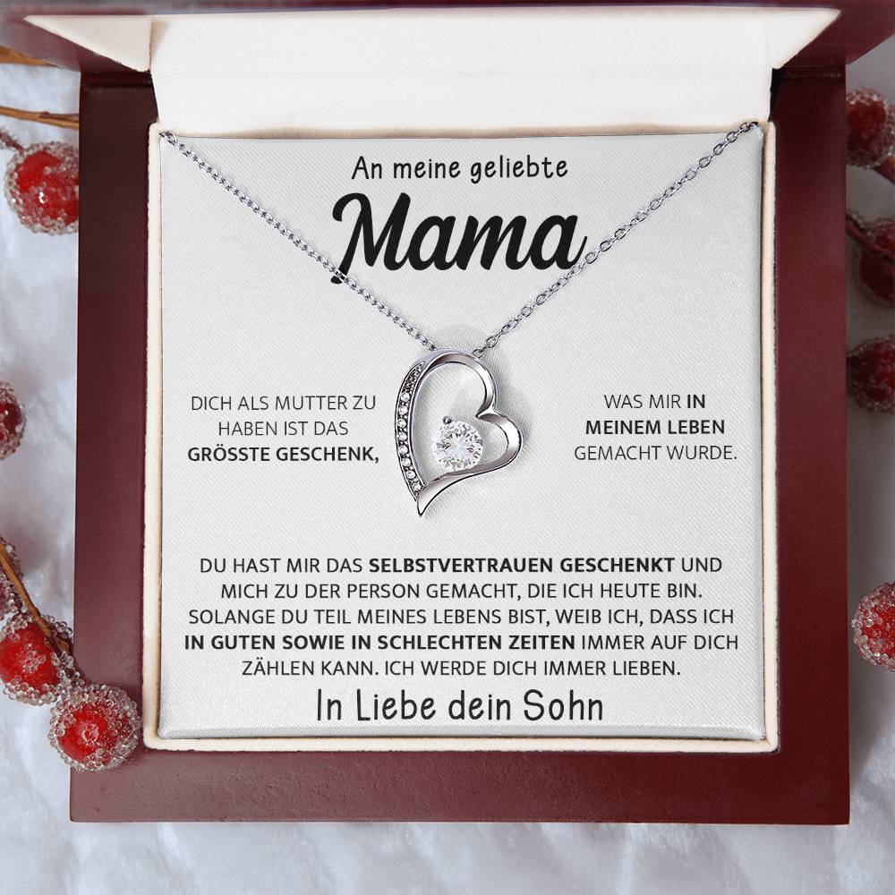 An Meine Geliebte Mama - Forever Love Halskette