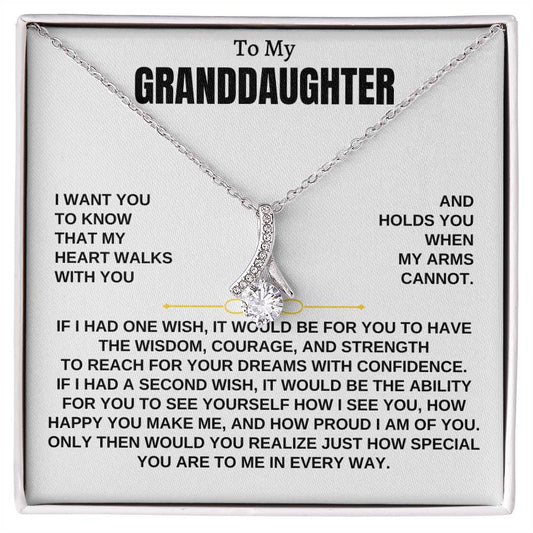 How Proud I Am Of You - Personalized Alluring Beauty Necklace