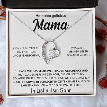 An Meine Geliebte Mama - Forever Love Halskette