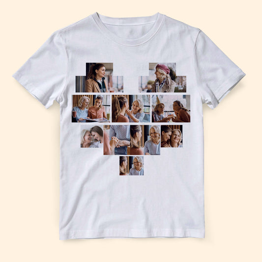 Foto Mutter und Kinder - Personalisierte Geschenke Für Mama - Personalisierte T-shirt