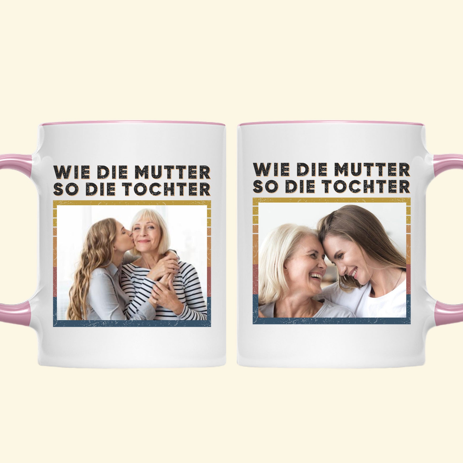 Wie Die Mutter So Die Tochter - Personalisierte Geschenk Für Mama - Tasse Für Mama