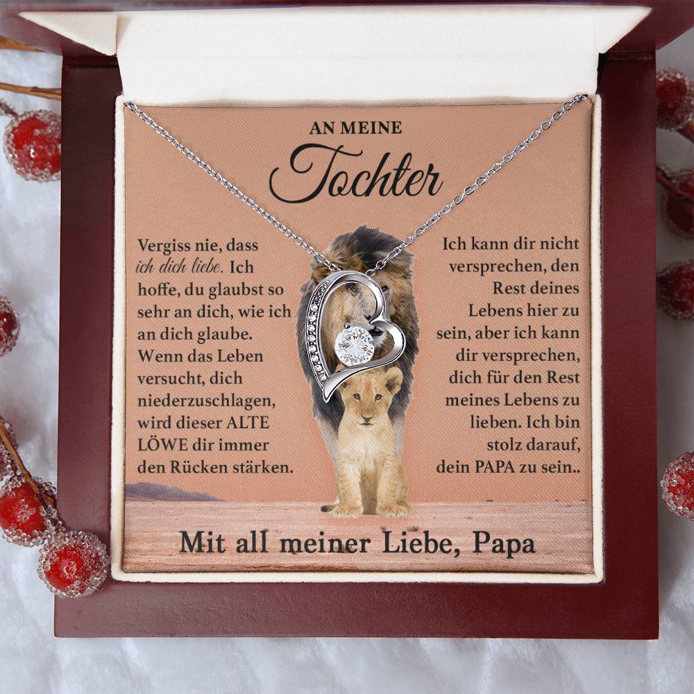 An Meine Tochter - Forever Love Halskette