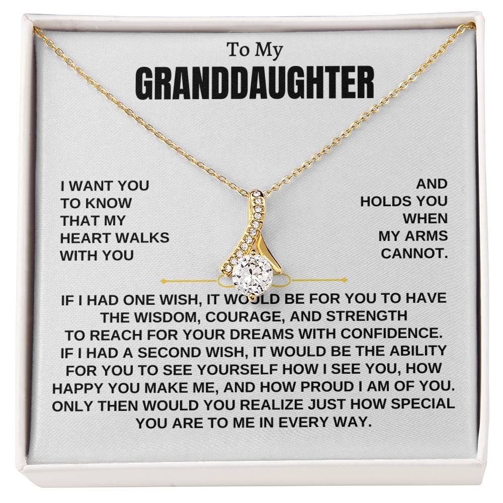 How Proud I Am Of You - Personalized Alluring Beauty Necklace