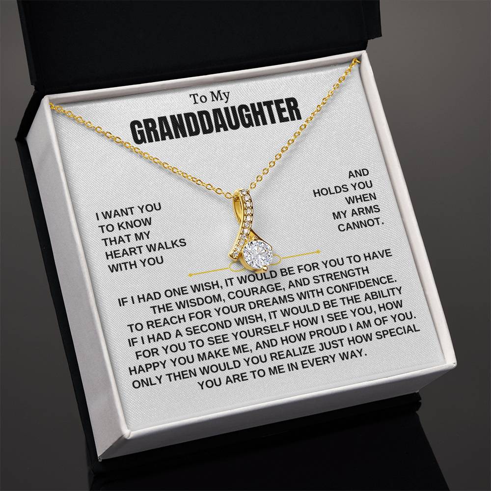 How Proud I Am Of You - Personalized Alluring Beauty Necklace