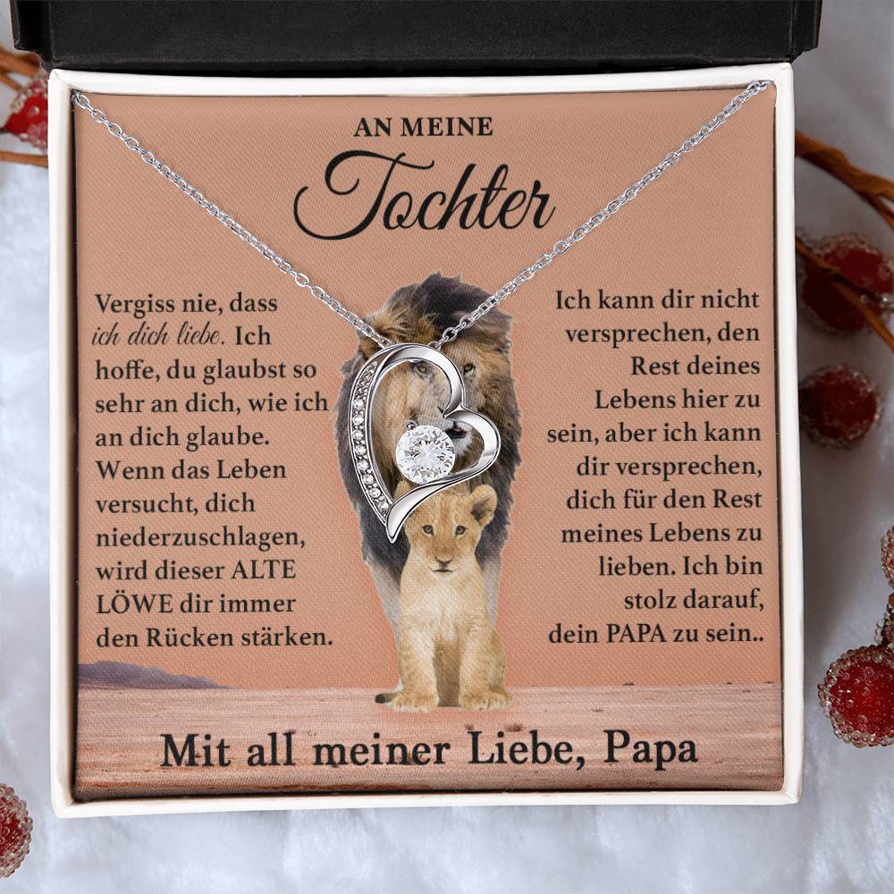 An Meine Tochter - Forever Love Halskette