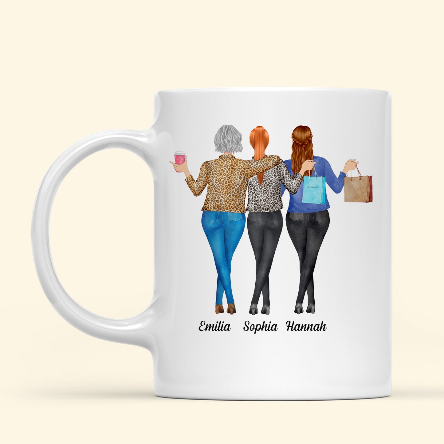 Wie Die Mutter So Die Tochter - Personalisierte Geschenke - Tasse Für Mama - Geschenk Für Mama