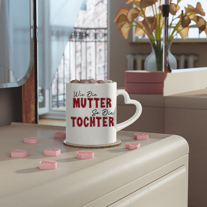 Wie Die Mutter So Die Tochter - Personalisierte Geschenke - Tasse Für Mama - Geschenk Für Mama